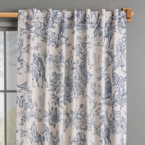 Maison d' Hermine Curtains for Living Room 100% Cotton 50"x108" (Pack of 1)