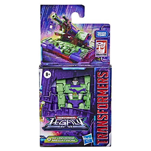 Transformers Toys Generations Legacy Core G2 Universe Megatron Action Figure - 8 and Up, 8.5 cm, Multicolor (F3015) - Image 4