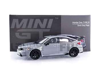 MiniGT ホンダ シビック グレー 1/64 ミニカー 台湾限定モデル Amazon | MINI GT 1/64 ホンダ シビック Type R 2023 ソニック