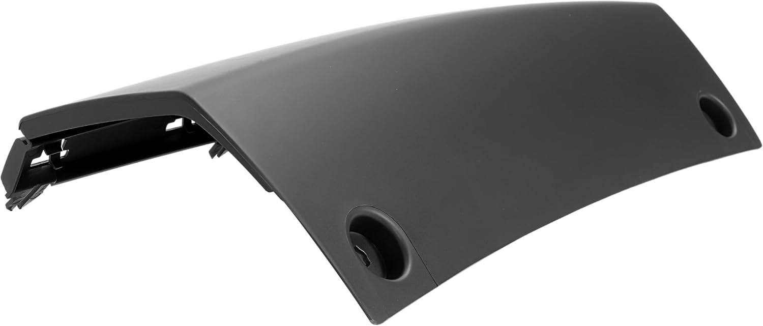ALMULOO Rear Trailer Hitch Cover Panel for 2014-2021 Jeep Grand Cherokee & 2022 Grand Cherokee WK - Lower Tow Bumper Filler Replacement - 1WD25TZZAE CH1137102 - Matte Black PP Plastic