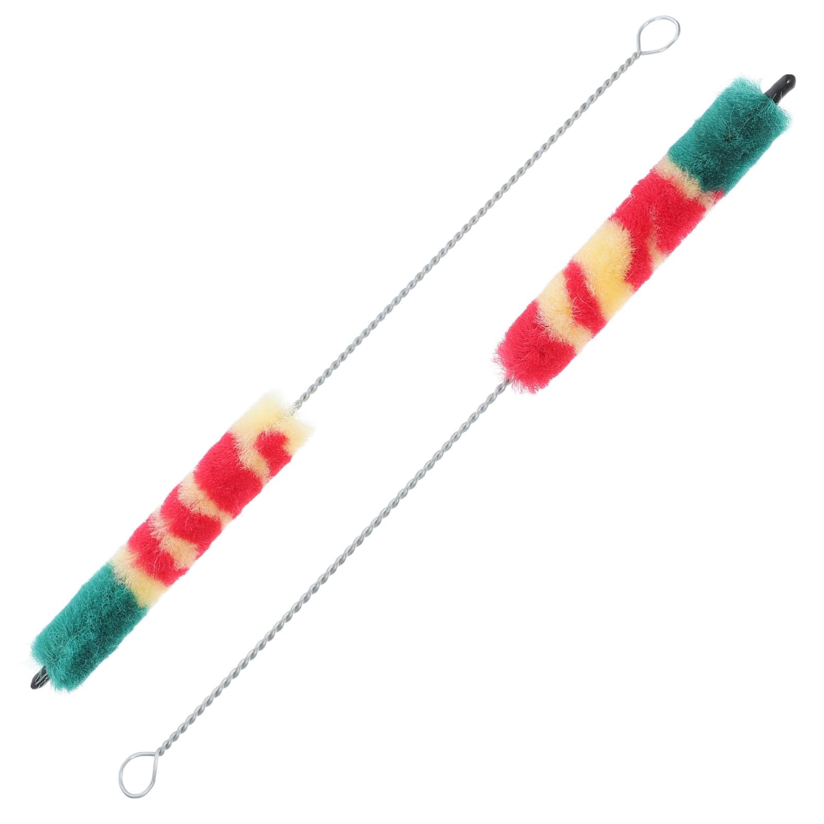 Toddmomy Musical Instrument Cleaning Kit 2pcs Long Pipe Cleaner Brush for Piccolo and Flute