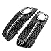 Jianhua Store 2 SZTUK Light Cover Grille Grille Fit dla Audi A4 B8 RS4 2009 2011 2012 2012 Dopasuj do samochodów przednich skrzynki wyścigowe pasują do akcesoriów samochodowych