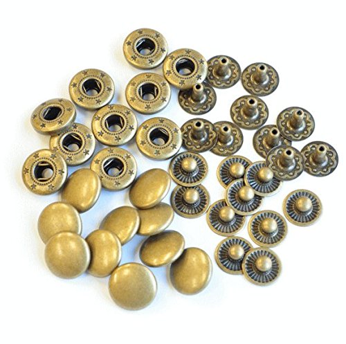 手作り工房 My Mama アンティークゴールド バネホック中 10ミリ 10組セット 5 10のレビュー 口コミとして参考になる投稿1枚 Roomclip ルームクリップ