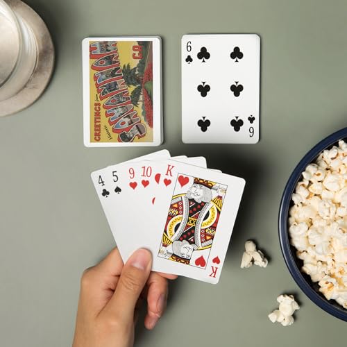 Baraja de 52 cartas tamaño póker miniatura 2