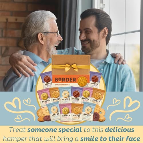 Border Biscuits Gift Set Biscuit Hamper (36 Biscuits) - x12 Border Biscuits Twin Packs 4 Varieties Bundled With Border Ginger Biscuits 135g - Biscuit Gift Box - Image 6