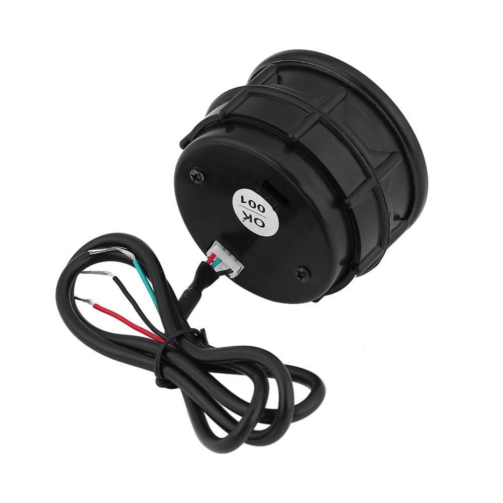 Jauge de Température d'Eau Numérique, 52mm, LED Bleu, 12V, ABS Noir, avec Capteur, Fahrenheit 104-300°F, Universel