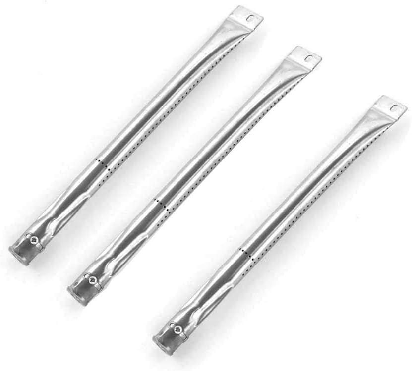 3 Pack Grill Burner for BBQTEK GSF2616AC, GSF2616AK, GSF3016E, GSF3016H, SSS3416TB, SSS3416TC, Bond GSS2116B, Grill King 810-8425-S and Grand Hall M5205ALP Gas Models