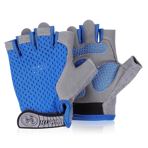 CALLARON 1 Par De Luvas Infantis Luvas De Fitness Compactas Luvas De Ciclismo Luvas Esportivas Sem D