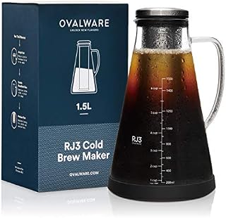 Airtight Cold Brew Iced Coffee Maker (& Iced Tea Maker) with Spout –