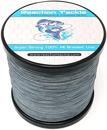 Reaction Tackle Gray 30LB 1500yd