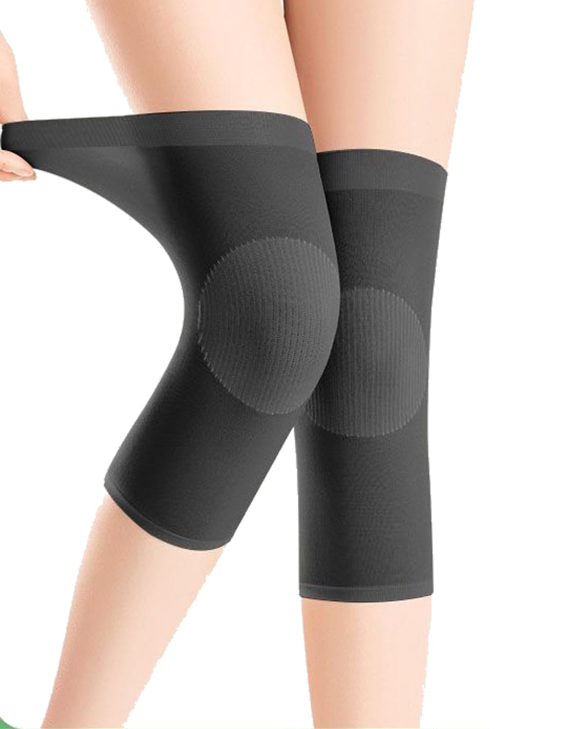 Bamboo Compression Knee Sleeves, Bamboo Compression Socks - Knee Pain, Gym, Running, Basketball, Meniscus Tear, Sports, Joint Pain Relief, Injury Recovery (L) (B0D8BHYCRZ) Amazon Price History, Amazon Price Tracker