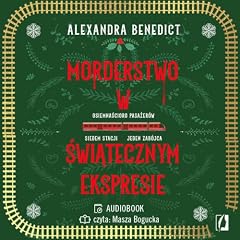 Diseño de la portada del título Morderstwo w świątecznym ekspresie