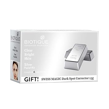 Biotique Bio Silver Facial Kit, 65g