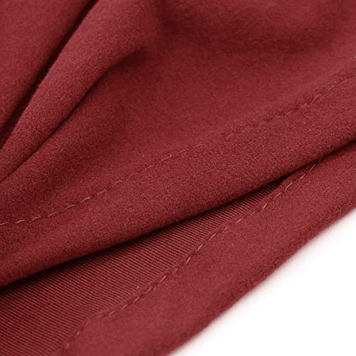 Image of DRESHOW 5 Pack Knotted Headwraps for Women African Turban Pre-Knotted Beanie Headwraps Hair Covers