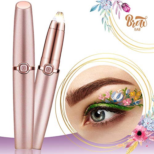 Eyebrow Trimmer for Women and Men, Eyebrow Hair Remover, Painless Portable Precision Electric