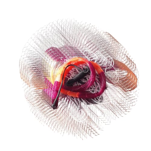 Tarrafa para pescar tilapia, pacu, corvina, mandi, piapara colors purple/orange