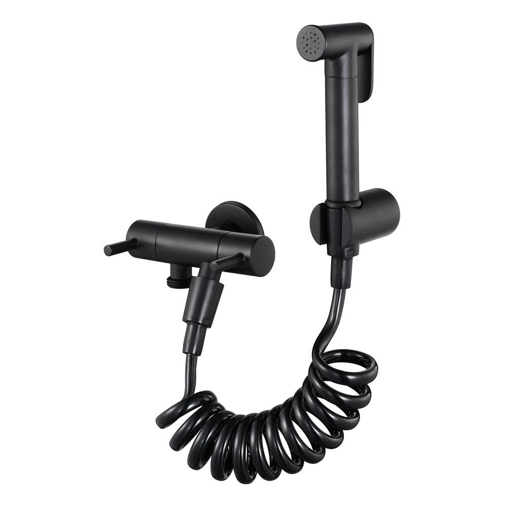 KCHTOWFZ Hand HeldSprayer for Black Brass BodyAttachment with Precision Pressure Control Jet Spray-Ergonomic HandheldFor T... - Review, Price and Buying Guide