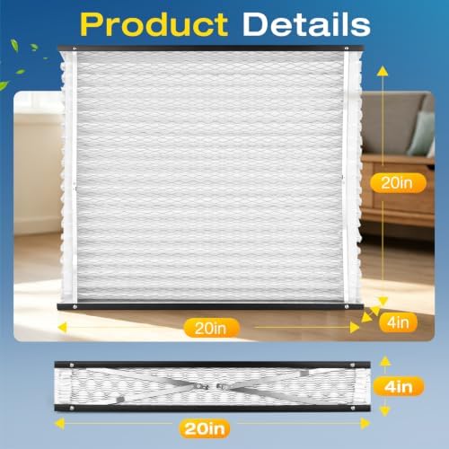 2 Pack 313 Air Filter Compatible with AprilAire Whole House - 3