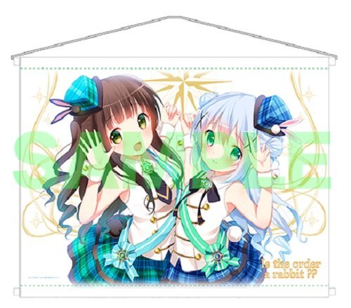 Amazon.co.jp: 【ご注文はうさぎですか??】 B2タペストリー＜チノ&千夜 