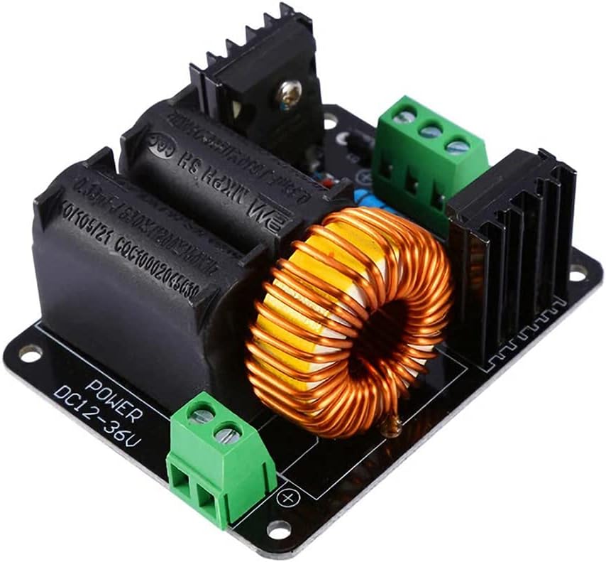 ZVS Coil Driver Board Flyback Module High Voltage Power Supply Coil Ignition Double Panel Circuit DC12-24V