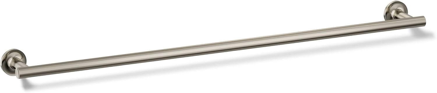 Kohler 14437-SN Purist® 30" Towel bar, Vibrant Polished Nickel