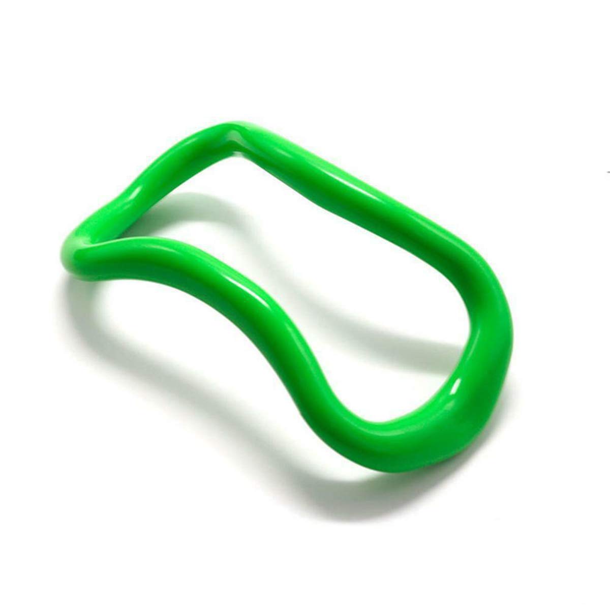 NEEVAS Exquisite Yoga Circle Stretch Ring Fascia Massage Pilates Fitness Workout Tool (Green)