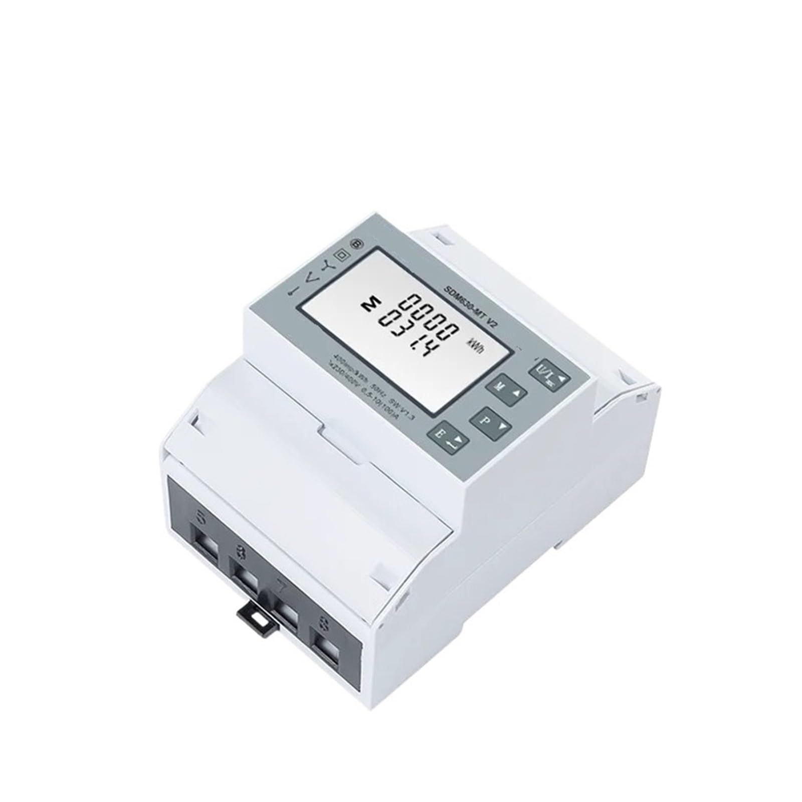 SDM630-MT Contatore di energia su Guida DIN trifase Multifunzione Multi-tariffe RS485 RTU e Uscita a impulsi