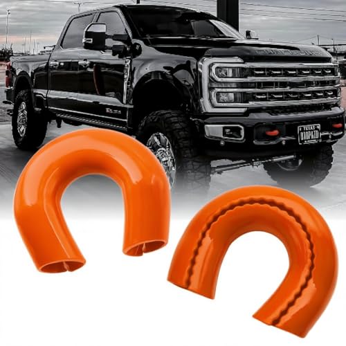 Custom Tow Hook Covers Fits for 2017-2026 Ford Super Duty F250 F350 F450,Tow Hitch Cover Car Tow Hooks Compatible with F250 F350 F450 Accessories 2017-2026 (Orange) by Yinnianets - Used condition - US$12.86