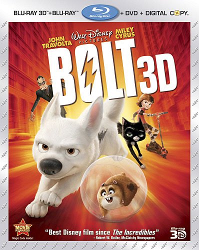 Bolt (Four-Disc Combo: Blu-ray 3D/Blu-ray/DVD +... B005GSVFDW Book Cover