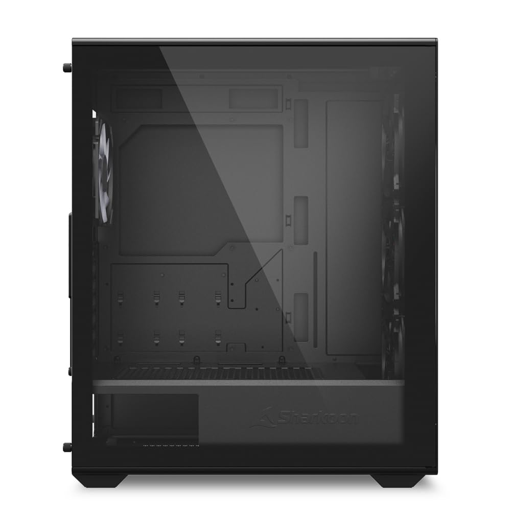 Amazon | Sharkoon ミドルタワーPCケース VK2 RGB サイド強化