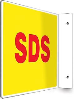 Accuform PSP452 Projection Sign 90D, SDS