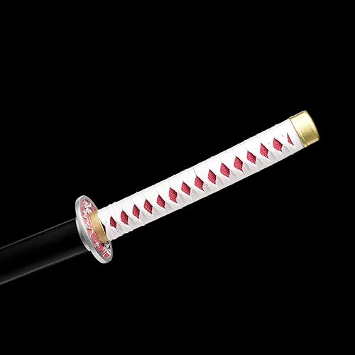 Miniatura 3 de BEMOD Demon Slayer Swords Real Handmade Steel Blade Anime Cosplay Katana Sword 41inch Stainless Metal Samurai Swords KnightsRengokuInosukeTanjiro