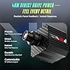 PXN VD4 Volante da Corsa Direct Drive – Volante da 11” W AS, Base con Motore Servo 4Nm e Feedback di Forza, Pedali Modulari in Metallo con Sensori Hall, Morsetto da Scrivania – per PC Windows 7–11