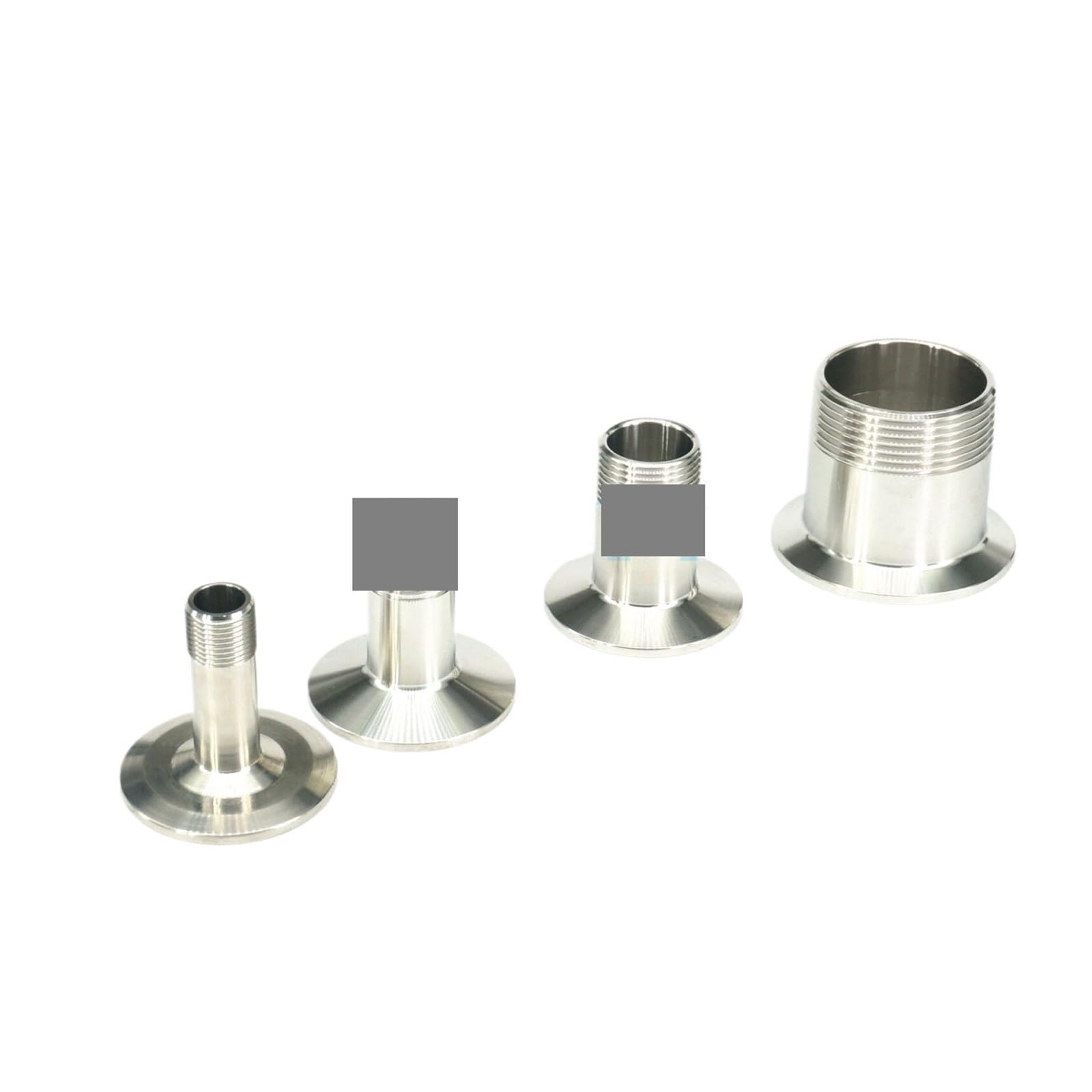 MQXFCZUX 1PC 3" BSPT Male Thread x 3.5" 106mm Tri Clamp Ferrule O/D 304 Stainless Steel Fitting MQXFCZUX