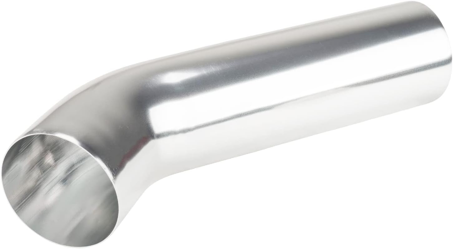 PHILTOP Cold Air Intake System Aluminum Polished High Flow Replacement Compatible with 2007-2008 Cadillaaac Escalade 6.2L V8, High Permance Compatible with Filters