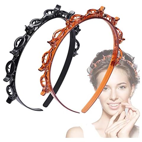 JASSINS Bangs Hairpin Headband Set Cover