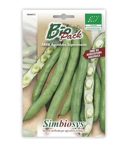 SEMENTI BIOLOGICHE PER ORTAGGI IN BUSTINA AD USO AMATORIALE (FAVA AGUADULCE SUPERSIMONIA)