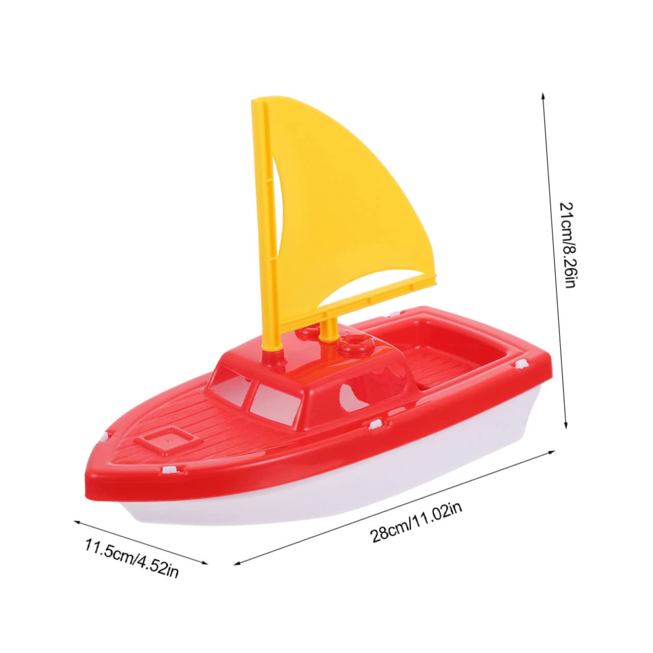 WOONEKY 2 Piezas Juguetes de Barco de Playa para y Fácil de Llevar para Baño Piscina y Acuáticos Exteriores