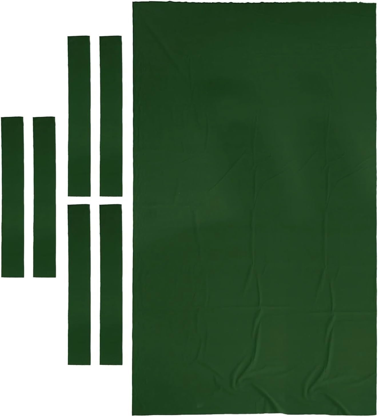 Ssddlzeq Green Billiard Table Accessories Professional-Grade Snooker Tables, Cloth And Accessories(Green)