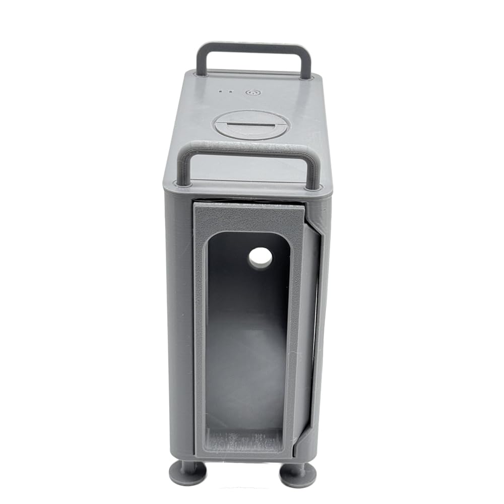 Desktop Stand for Mac mini M4/M4 Pro 2024,Chassis Stand Case for Desktop Computer Host,3D Printed Vertical Protective Storage Holder Rack Accessories for Mac mini M4/M4 Pro 2024 (Gray)