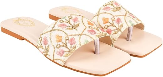 Shoetopia Womens SLP-1 Flat Sandal