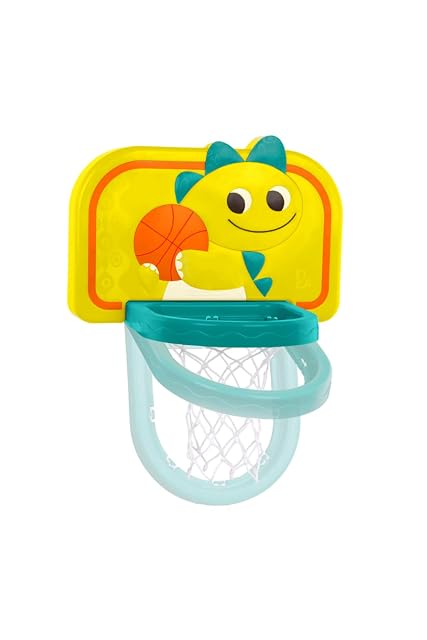 Foto 4 de 8 de B. toys Dinosaur Dribble, Canasta Colgante de Baloncesto Ajustable