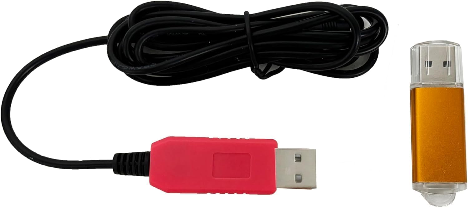 Standard RS-232C Cable with Software for Shore AM Hardness Tester Digital Shore AM Durometer HT-6510AM to Output Date