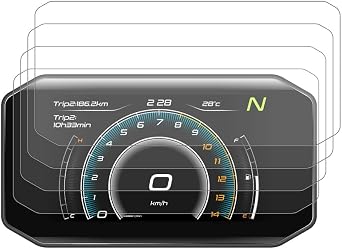 Speedo Angels GlareStop Dashboard Screen Protector compatible with CFMOTO 450MT 2024- 4 x Anti Glare