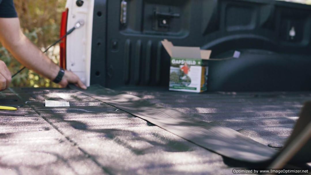 Tailgate Gap Cover | GapShield | Synthetic Elastomer | 60" x 6.5" | Truck Bed Seal | Weatherproof Protection