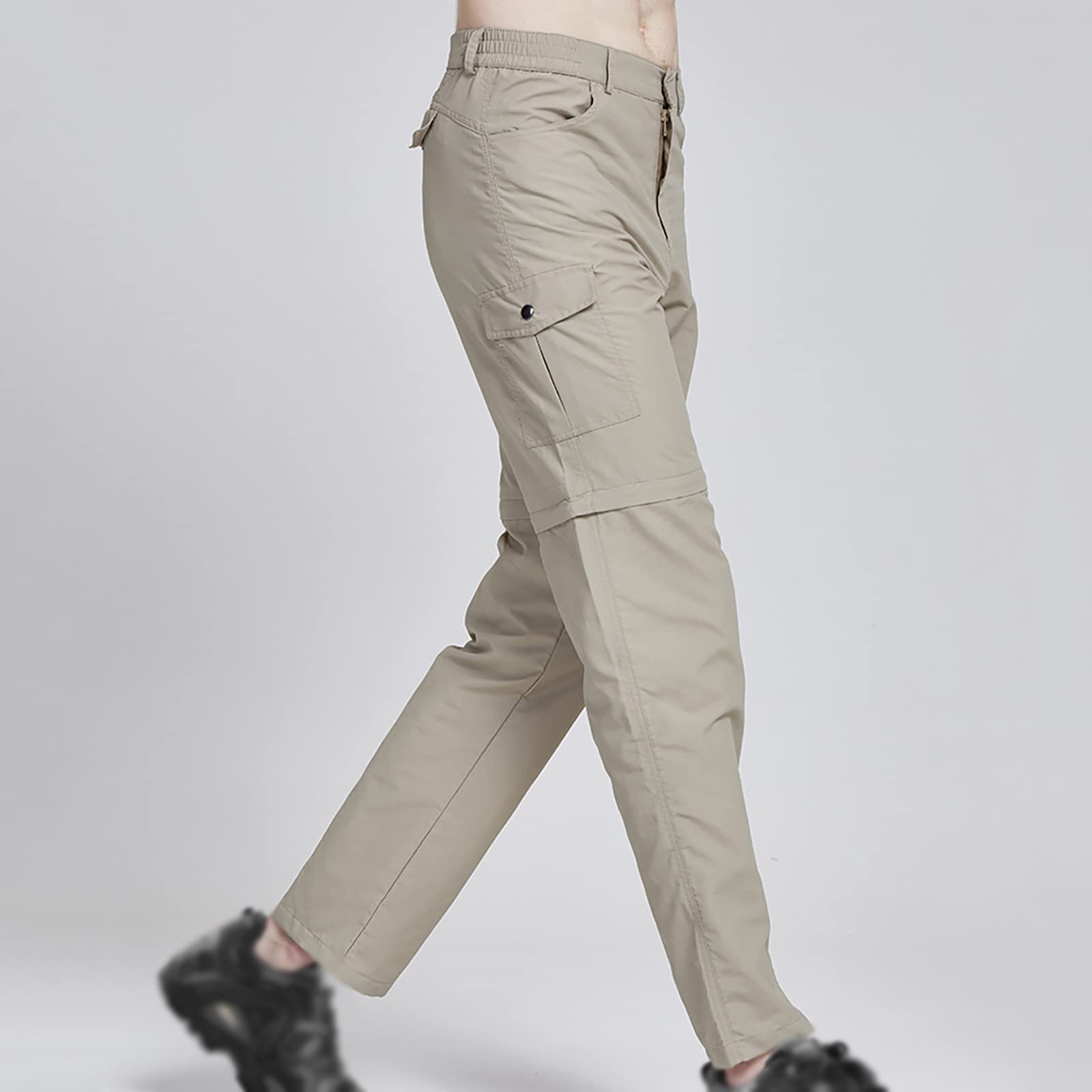 G&F Pantalones Trekking Hombre Softshell Impermeables y Anti-Viento Transpirables Pantalones para Montaña Escalada Running