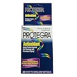 Protegra Antioxidant Formula Vitamin and Mineral Supplement Softgels, 60-Count Packages (Pack of 2)