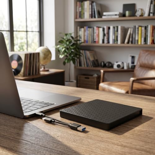 Caja externa para unidad óptica Fabater USB 3.0 Type A y C miniatura 3