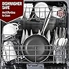 LOLYKITCH 6QT Tri-Ply Stainless Steel Sauté Pan with Lid + 8" Nonstick Fry Pan Set, Detachable Handle, Induction Compatible, Oven-Safe, PFOA-Free Cookware for Searing, Frying & Everyday Cooking #4