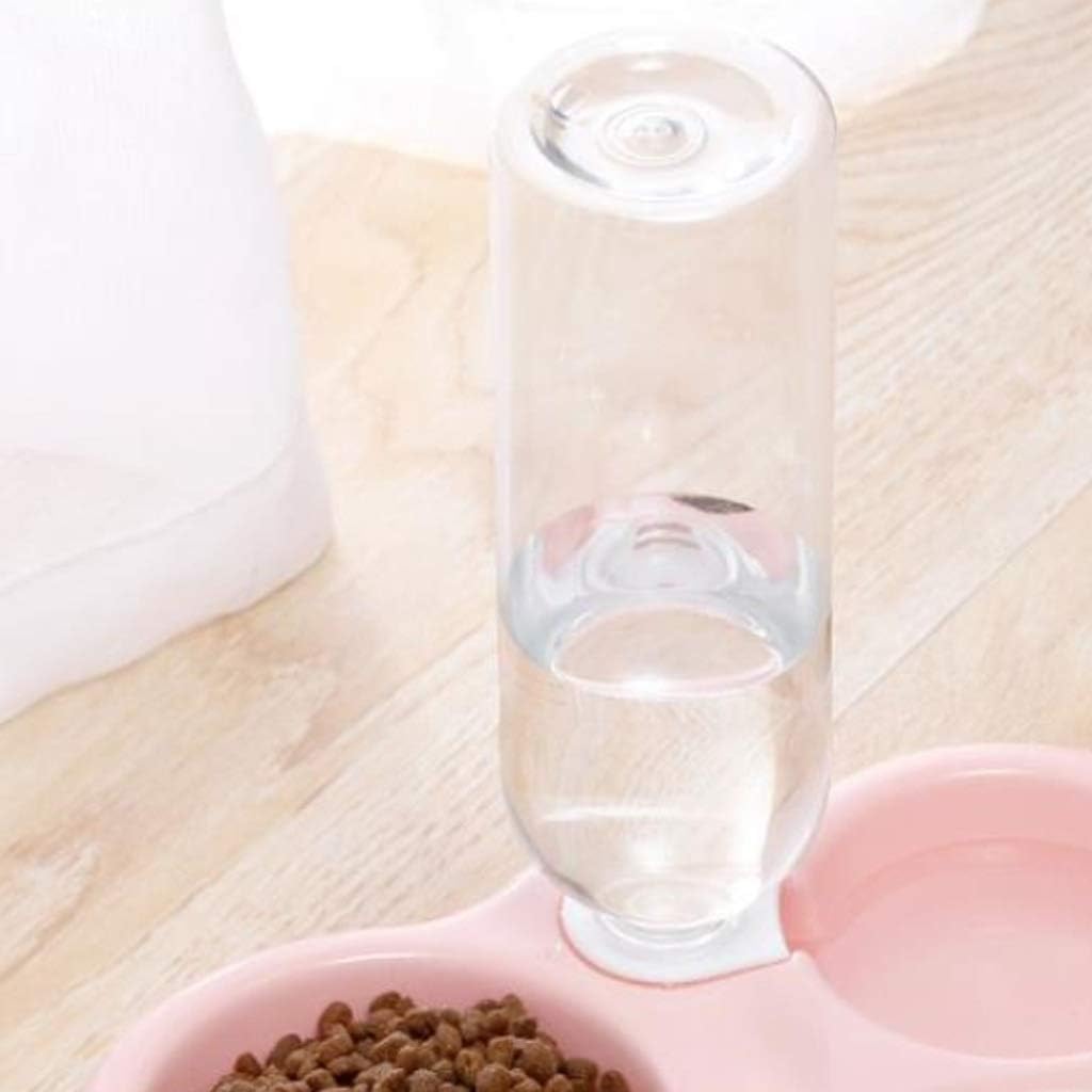 Dual-Purpose Pet Bowl Double Bowl Automatic Drinking Basin Non-Slip Pet Products